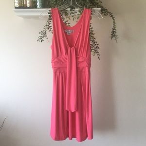 Celebrity Pink Sleeveless Dress